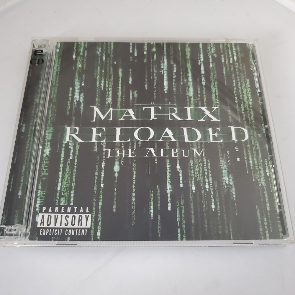 The Matrix Reloaded The Album Soundtrack 2-CD Set Linkin Park Deftones 2003